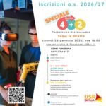 “Iscrizioni scuola secondaria di secondo grado. Speciale filiera tecnologico – professionale 4+2”.