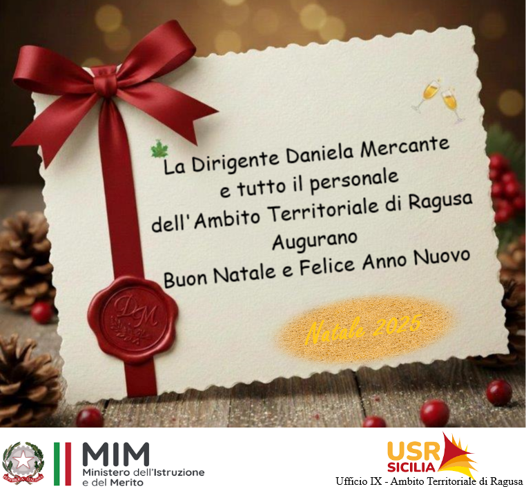 Auguri dall’Ambito Territoriale di Ragusa